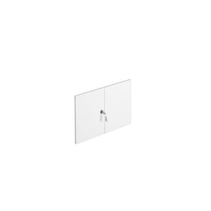 One Suite Set of 2 Doors Return/Credenza, FREE SHIPPING