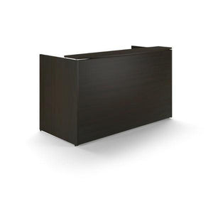 Potenza Rectangular Reception Desk with Laminate Transactional Top, FREE SHIPPING