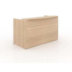 Potenza Rectangular Reception Desk with Laminate Transactional Top, FREE SHIPPING