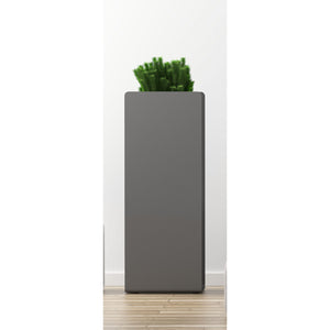 Crepe Indoor/Outdoor Aluminum Tall Planter, 18-1/8" W x 15-3/4" D x 47-5/8" H
