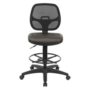 Deluxe Mesh Back Drafting Chair with Silver Ion Technology Dillon Seat