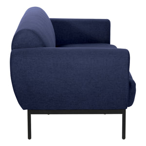 Delta Sofa with Black Metal Legs