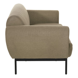 Delta Sofa with Black Metal Legs