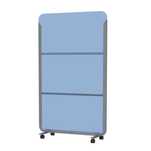 Mobile Acoustic Single Color Room Divider, Standard Colors