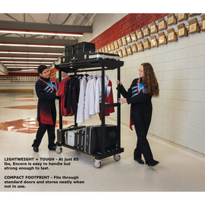Encore Rolling Uniform and Storage Cart