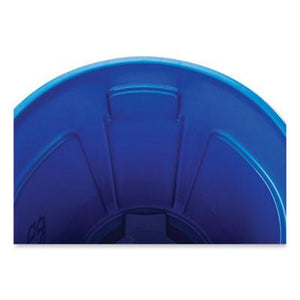 Rubbermaid Brute Recycling Container, 32 Gallon, Blue