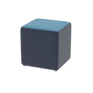 Fomcore Ottoman Series Rectangle with 100% ALL-FOAM CORE, Antibacterial Vinyl Seat with Patterned Vinyl Sides, LIFETIME WARRANTY, FREE SHIPPING