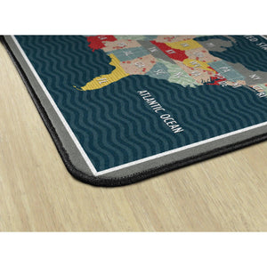 United States Collage Rugs