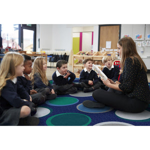 Sitting Spots Cool Rugs, Rectangular