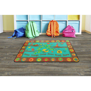Great Things Come From Small Starts Rugs