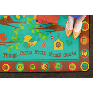 Great Things Come From Small Starts Rugs
