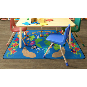 He's Got The Whole World In His Hands Rugs