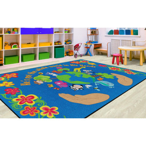 He's Got The Whole World In His Hands Rugs