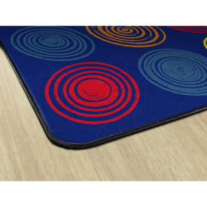 Circles Primary Rugs