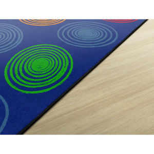Circles Primary Rugs