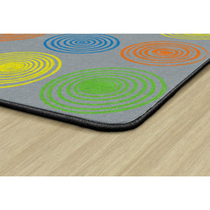 Circles Grey & Multi Rugs