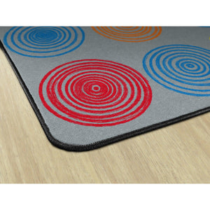 Circles Grey & Multi Rugs