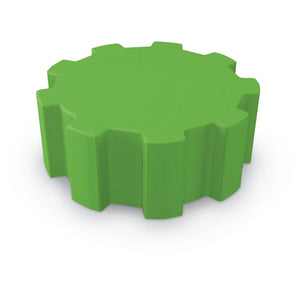 Tinker All Foam Soft Seating, Large Wheel Ottoman