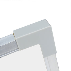 Flipside Products Magnetic Dry Erase Board, Aluminum Frame, 24" x 36"