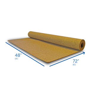 Flipside Products Cork Roll, 6mm Thick, 4' x 6'