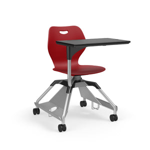 Learn2® Intellect Wave Mobile Seating with Plastic Worksurface, Cup Holder/Accessory Rack, Polypropylene Seat and Back, FREE SHIPPING