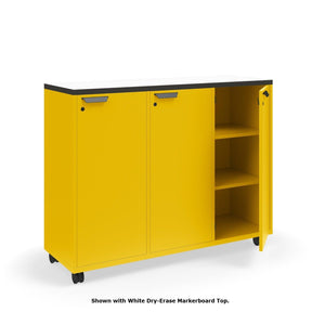 KI Ruckus Single-Faced Cubby Storage with Doors, Standard Key Lock, 3 x 3 Cubbies, 54" W x 18" D x 36" H, FREE SHIPPING