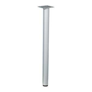 Post Legs with Glides for PWS Series 24" Deep Tops, Casters, Black, 4-Pack