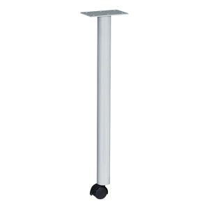 Post Legs with Casters for PWS Series 30" Deep Tops, 4-Pack