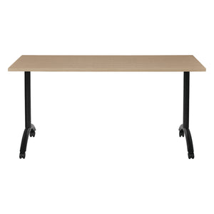 60" x 24" Mobile T-Arc Leg Table