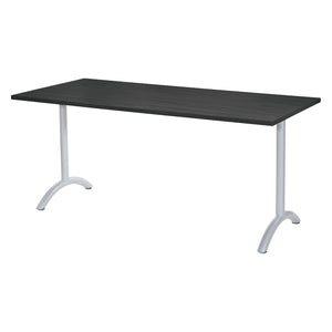 66" x 30" T-Arc Leg Table