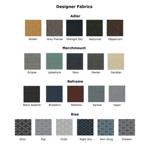 Brooklyn Collection Reception Seating, 2 Seat Sofa, Designer Fabric Upholstery, FREE SHIPPING