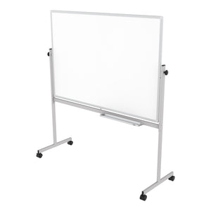 60"W x 40"H Mobile Double-Sided Magnetic Whiteboard
