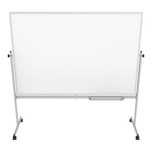 72"W x 48"H Mobile Double-Sided Magnetic Whiteboard