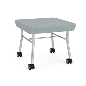 Mystic Guest Collection Reception Seating, Scooter with Casters, Healthcare Vinyl Upholstery, FREE SHIPPING