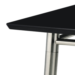 Brooklyn Rectangle Coffee Table with Black Top