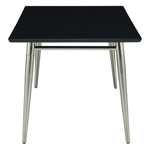 Brooklyn Rectangle Coffee Table with Black Top