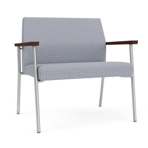 Mystic Guest Collection Reception Seating, Bariatric Chair, 750 lb Capacity, Designer Fabric Upholstery, FREE SHIPPING