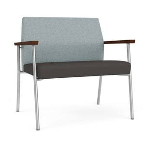 Mystic Guest Collection Reception Seating, Bariatric Chair, 750 lb Capacity, Healthcare Vinyl Upholstery, FREE SHIPPING