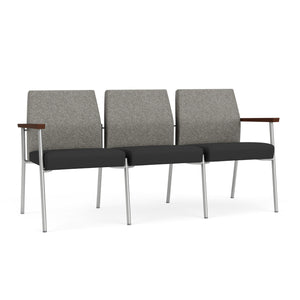 Mystic Guest Collection Reception Seating, 3 Seat Sofa, Standard Fabric Upholstery, FREE SHIPPING