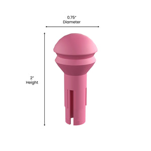 Bright Beginnings Commercial Grade 512 Piece Peg Accessory Pack for Modular STEAM Walls, Pastel