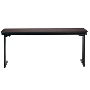 Max Seating Folding Training and Seminar Table with Cantilever Legs, 18" x 60", High Pressure Laminate Top with Particleboard Core/PVC Edge Banding