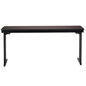 Max Seating Folding Training and Seminar Table with Cantilever Legs, 24" x 60", High Pressure Laminate Top with Particleboard Core/PVC Edge Banding