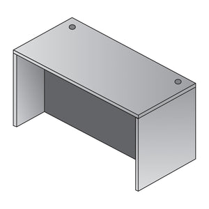 Napa Desk Shell, 71" x 36" x 29" H