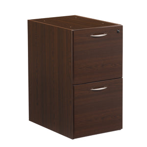 Napa File/File Pedestal, Unfinished Top, 15.5" x 22.25" x 28.25" H