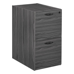 Napa File/File Pedestal, Unfinished Top, 15.5" x 22.25" x 28.25" H