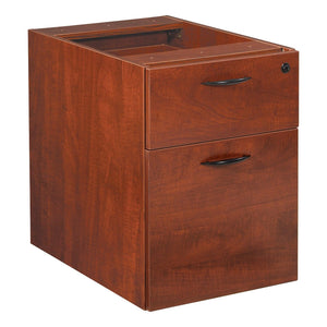 Napa Hanging Box/File Pedestal for 20" D Return, 15.25" x 18.5" x 20.75" H