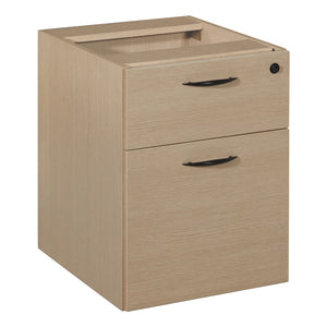 Napa Hanging Box/File Pedestal for 20" D Return, 15.25" x 18.5" x 20.75" H
