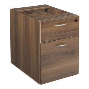 Napa Hanging Box/File Pedestal for 20" D Return, 15.25" x 18.5" x 20.75" H