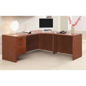Napa 72"x 72" Right L-Shape with Corner Credenza