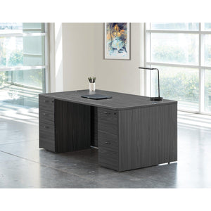 Napa Double Pedestal Desk, 71" x 35" x 29" H